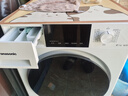 松下（Panasonic）小白盒 滚筒洗衣机 全自动家用 超薄全嵌 10KG 温水泡沫净  XQG100-81T3 实拍图