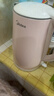 美的（Midea）电水壶电热水壶  大容量家用烧水壶 双层防烫开水壶 304不锈钢无缝内胆 大功率快速烧水 1.5L 【一键开盖I无缝内胆】HJ1566 实拍图