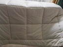 1号会员店（One's Member）100%天然新疆棉花被子 纯棉被芯 冬季保暖无网全棉胎1.5*2.1米6斤 实拍图