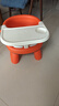 日康（rikang）宝宝餐椅 叫叫椅婴儿学坐椅多功能儿童吃饭餐桌 RK-X2009-2 橙色 实拍图