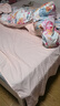 富安娜磨毛四件套 100%纯棉加厚保暖被套床单 双人加大床品 230*229cm 实拍图