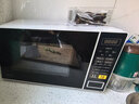 美的（Midea）微波炉家用小型20升转盘加热 智能菜单 一键解冻 杀菌电子除味 薄膜按键（M1-L213C） 实拍图