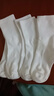 咕咚新疆棉袜子男女长筒袜抗菌四季纯色防臭吸湿透气休闲袜白5 实拍图