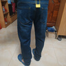 真维斯（Jeanswest）王一博代言牛仔裤男秋冬新款天丝舒适修身直筒高端潮牌休闲裤子男 黑灰+深蓝【天丝厚款组合】 31 码(2尺4) 【建议120-130斤】 实拍图