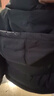 鸭鸭【高充绒203g】羽绒服男短款加厚冬季新款极寒保暖面包服撞色外套 黑色 2XL (185) 实拍图