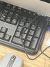 罗技（Logitech）MK120 键鼠套装 有线键鼠套装 办公键鼠套装 电脑键盘 USB即插即用 全尺寸 黑色 实拍图