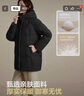 波司登25羽绒服女士冬90绒加厚连帽中长款休闲新年红百搭外套 实拍图