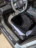 迪加伦 羊毛汽车坐垫 冬季短毛绒坐垫 纯 皮毛一体羊剪绒车垫冬天毛绒毛垫车用座垫 三件套-黑色 实拍图