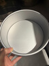 展艺 20cm8寸阳极圆形活底蛋糕模 戚风海绵蛋糕模乳酪模烘焙工具 实拍图