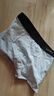 浪莎男士内裤男纯棉10A抗菌平角裤透气中腰男式四角裤男生裤头4条装 实拍图
