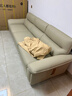 顾家家居政府补贴意式网红真皮沙发头层牛皮2026新款客厅直排网红意式1526 【卡其色】2.8m丨柔弹亲肤丨层层释压丨头层牛皮 宽大坐深丨慵懒舒适丨分段支撑丨久坐不塌 实拍图