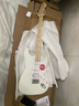 FENDER芬达Squier电吉他SONIC音速初学者入门芬德摇滚吉它乐器ST TELE 【FSR限量】单单双 极地白ST 实拍图
