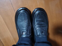 意尔康男鞋秋季羊皮舒适一脚蹬皮鞋男软面套脚商务休闲鞋 59171W黑色 40 实拍图
