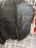 迪卡侬户外运动保暖舒适男式填充棉服夹克 黑色 2121845 L 实拍图