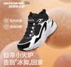Skechers斯凯奇童鞋保暖女童休闲老爹鞋魔术贴运动鞋儿童棉鞋 302583L 实拍图