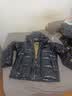 高梵黑金鹅绒服先锋5.0五格男士羽绒服休闲潮流面包服 黑色 XL 实拍图