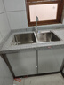 名爵（MEJUE）厨房水槽不锈钢龙头手工加厚水槽洗碗池大容量双槽洗菜盆Z-02460 实拍图