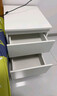 宜家（IKEA）KULLEN库伦储物柜两斗抽屉柜床头柜卧室柜子收纳柜置物柜 白色 实拍图