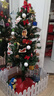 蒂诗卡 圣诞树圣诞装饰品圣诞节礼物小型套餐高档商场布置豪华加密型 120cm圣诞树+栅栏+树裙+灯串 实拍图