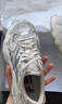 斐乐（FILA）官方女鞋老爹鞋运动鞋杨幂同款夏新款蕨草鞋休闲鞋 磨菇灰色/白中白-OB 37.5 实拍图