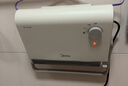 美的（Midea）【浴室新贵】暖风机浴室/台壁两用取暖器/石墨烯极速升温/节能小太阳抗菌过滤低噪音可移动HFS20XQ 实拍图