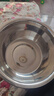 【便宜实用】不锈钢盆打蛋盆和面盆洗菜盆调料盆猪油盆子 24cm实盆一个装 实拍图