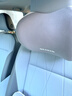 汽车头枕护颈枕车用靠枕座椅腰靠套装车内脖枕记忆棉护腰车载枕头 【双拼灰】回弹乳胶 舒享头枕+腰靠 实拍图