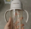 贝亲（Pigeon）自然成长翻盖直饮吸管 大童奶瓶330ml 经典款 18月+  AA278 实拍图