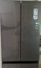 海尔（Haier）冰箱343L法式多开门一级能效智能双变频钢化玻璃门风冷无霜智能家用电冰箱BCD-343WLHFD9DSFU1 实拍图