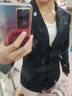 媚哥小西装女外套职业装秋冬季长袖套装正装大学生酒店银行西服工作服 黑西装+裤【两件套】 L 码【 约 95 - 105 斤人穿 】 实拍图