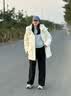 波司登羽绒服女士冬季90绒加厚脱卸帽修身中长款休闲百搭外套 实拍图