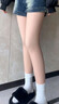 小野和子【杨幂同款】光腿神器双层丝袜女秋冬季加绒保暖肉色打底裤连裤袜 实拍图