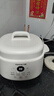 九阳（Joyoung）电炖盅 电炖锅 隔水炖煮 家用煮粥煲汤锅燕窝炖盅4.5L白瓷内胆炖汤锅上蒸下炖DG25G-GD188 实拍图