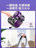 海尔（Haier）吸尘器家用卧式 大吸力大功率 一键自动收线 手持式多功能清洁机HZW1207Z 神秘紫1207Z 实拍图