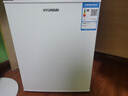 HYUNDAI（韩国现代）冰箱小型单开门迷你型小冰箱家用宿舍租房冷藏制冷冰箱办公室节能省电 48L白【租房办公】【3天约一度电】 实拍图