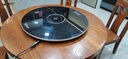 芝梵饭菜保温板加热菜板保温板暖菜板家用带电磁炉火锅暖菜板+火锅+自动旋转家庭旋转餐桌加热转盘 黑丨90CM【电动+手动旋转】3000W电磁炉火锅 实拍图