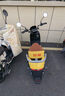 立马（LIMA）电动摩托车MINI 【速度50km/h-续航60KM】CHILWEE电池60V长续航通勤电动车 柠檬密黄 实拍图