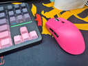 狼途M8max无线三模鼠标蓝牙有线PAW3311可充电长续航轻量化人体工学电竞笔记本电脑办公中大手外设鼠标 M8粉色MAX版（1000mAh） 实拍图