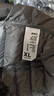 京东京造穿山甲轻薄羽绒服 立领白鸭绒户外秋冬外套短款男 钛灰色 XL 实拍图