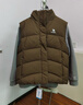 骆驼（CAMEL）户外防泼水羽绒马甲女90%绒子背心外套 J25CR2L5006 荆褐 L 实拍图