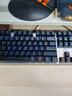 达尔优（dareu）EK815机械合金版机械键盘 有线键盘 游戏键盘 108键 单光 多键无冲 吃鸡键盘黑银红轴 实拍图