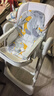 婴之梦宝宝餐椅婴儿0-6岁多功能二合一摇椅可坐躺折叠儿童吃饭餐桌椅 珍白+餐椅摇椅+万向轮+涂鸦软垫 实拍图