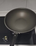 炊大皇炒锅不粘锅少油烟加大平底多用煎炒锅32cm磁炉通用健康JK74041 实拍图