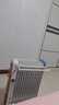 美的（Midea）【金缕衣】取暖器家用/电暖器/电暖气/加湿烘衣/13片全屋取暖器/节能电热油汀取暖器NY2213-18GW 实拍图