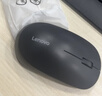 联想（Lenovo）无线鼠标 办公鼠标便携鼠标 笔记本鼠标 电脑鼠标 M100黑 带无线2.4G接收器 实拍图
