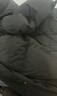 京东京造羽绒服男女情侣同款真鸭绒冬季中长款连帽保暖外套 黑色 M 实拍图
