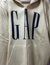 GAP男女装2025秋季新款logo印花抓绒宽松运动连帽衫卫衣786920 米色 L (175/96A)亚洲尺码【偏大,建议拍小一码】 实拍图