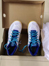 尤尼克斯羽毛球鞋yy入门级训练减震动力垫男女SHB101CR 白/蓝42码 实拍图