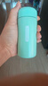 【全网爆款】迷你口袋保温杯304不锈钢水杯便携可爱水杯女生 淡青色 150ml 实拍图