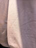 富安娜床上四件套纯棉60s长绒棉贡缎床品 单双人纯色床单被套 1.8米床淡粉 实拍图